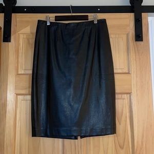Leather Maxi Skirt